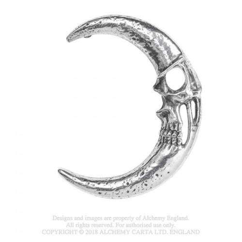Last Chance! Alchemy Gothic E418 Moonskull ear-cuff