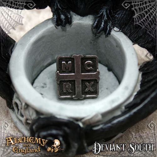 Last Chance! Alchemy Gothic PC508 My Chemical Romance: Cross pin badge brooch