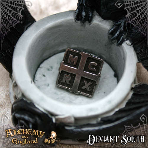 Last Chance! Alchemy Gothic PC508 My Chemical Romance: Cross pin badge brooch