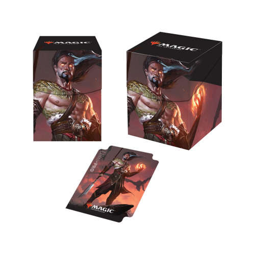 Ultra PRO 100+ Deck Box - MTG - M19 V4 Sarkhan, Fireblood