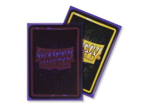 Dragon Shield 100 Standard Sized Card Sleeves Matte - Clear Purple