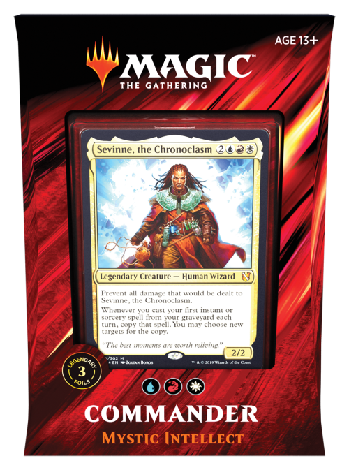 Magic: The Gathering Commander 2019 Deck - Mystic Intellect