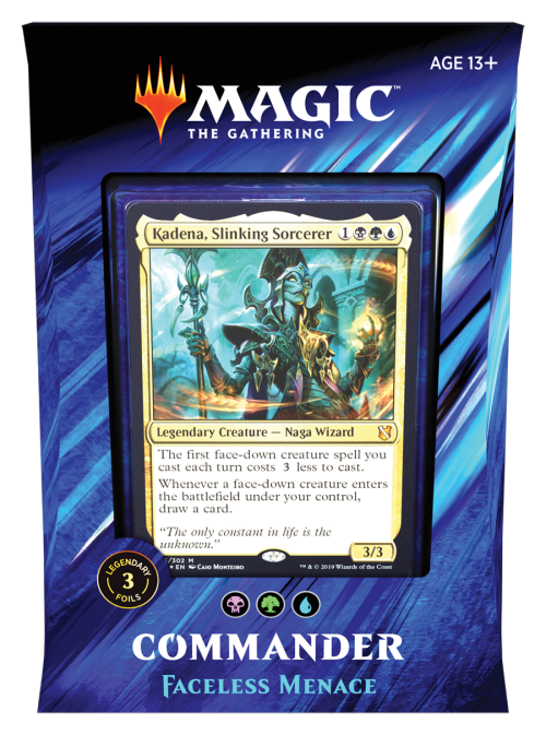 Magic: The Gathering Commander 2019 Deck - Faceless Menace