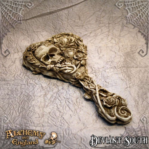Alchemy Gothic V9 Fate of Narcissus Hand Mirror (resin) 