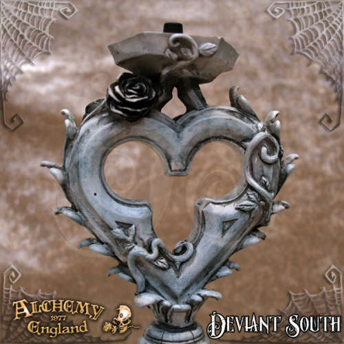 Last Chance! Alchemy Gothic V24 Heart of Otranto - Candle Stick (candle not included)