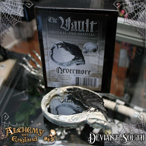 Alchemy Gothic V27 Nevermore Compact Mirror (Resin Compact Mirror)