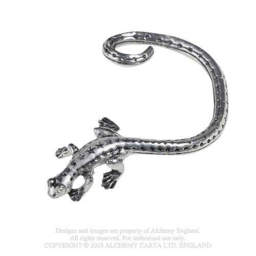Last Chance! Alchemy Gothic E419 Fire Lizard Ear-wrap (right)