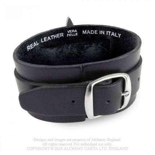 Alchemy Gothic A85 Pentagration leather wriststrap