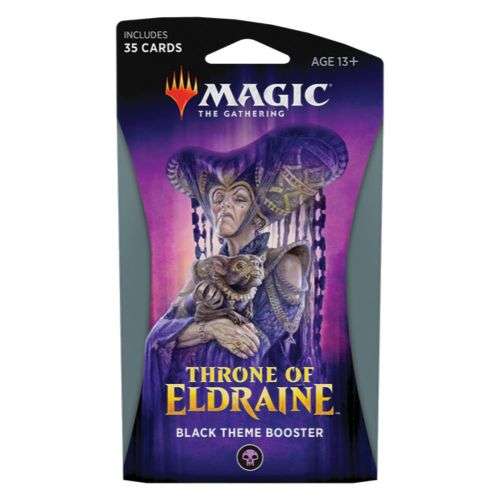 Magic: The Gathering Throne of Eldraine Theme Booster (1 pack) - Black
