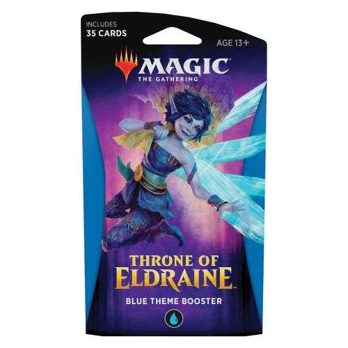 Magic: The Gathering Throne of Eldraine Theme Booster (1 pack) - Blue