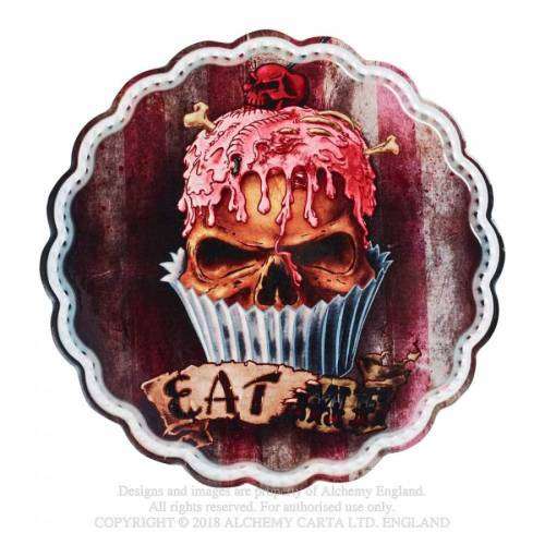 Alchemy Gothic CT7 Skull Cupcake Trivet