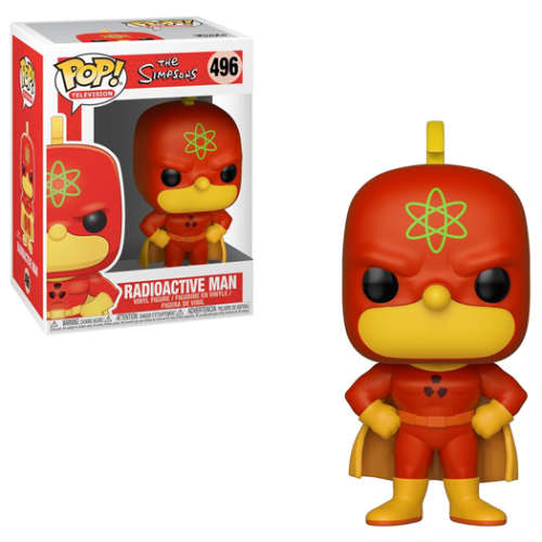 Funko Pop! Television: The Simpsons - 496 Radioactive Man vinyl figure
