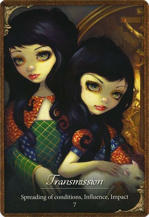 NEW - IN STOCK - Les Vampires Oracle Deck