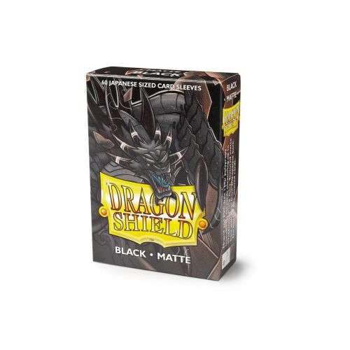 Dragon Shield Classic Japanese Size Card Sleeves (60) - Black