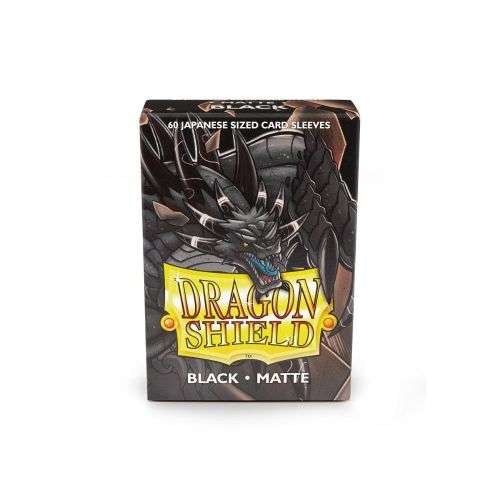 Dragon Shield Classic Japanese Size Card Sleeves (60) - Black