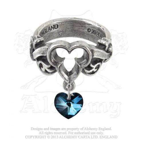 Last Chance! Alchemy Gothic AG-R199 The Dogaressa`s Last Love ring - UK Size T | US Size -9