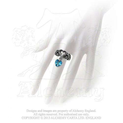Last Chance! Alchemy Gothic AG-R199 The Dogaressa`s Last Love ring - UK Size T | US Size -9
