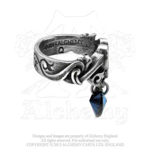 Last Chance! Alchemy Gothic AG-R199 The Dogaressa`s Last Love ring - UK Size T | US Size -9