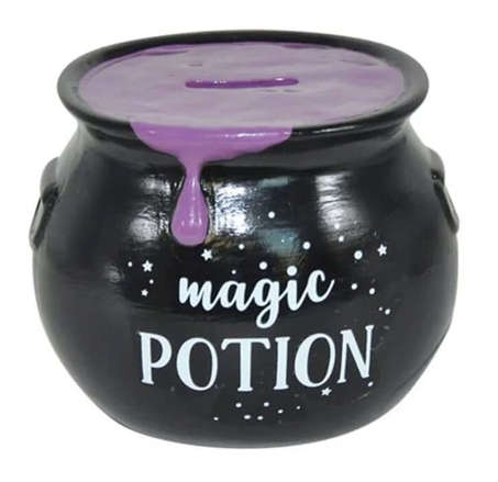 Black Magic Potion Money Box - Purple