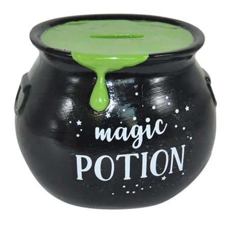 SOE Black Magic Potion Money Box - Green