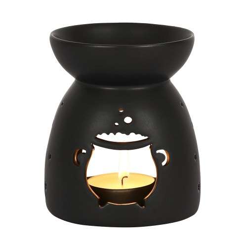 SOE Black Magic Black Cauldron Cut Out Oil Burner (fragrance oil not included)