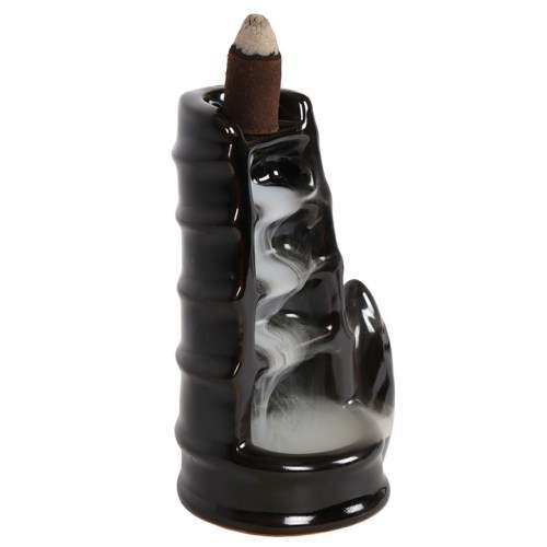 SOE Split Bamboo Fountain Backflow Incense Burner (backflow cones not included)
