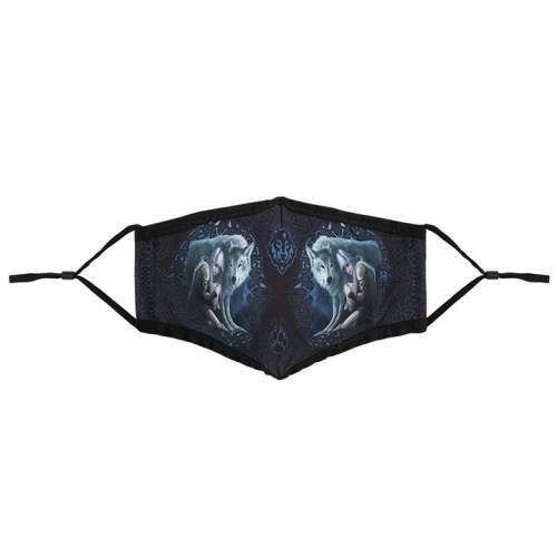 `Protector` Face Covering by Anne Stokes (One Size Fits Most)