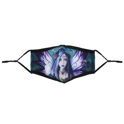 'Mystic Aura' Face Covering by Anne Stokes