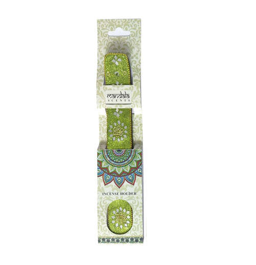 Karma Pink Incense Holder - Green