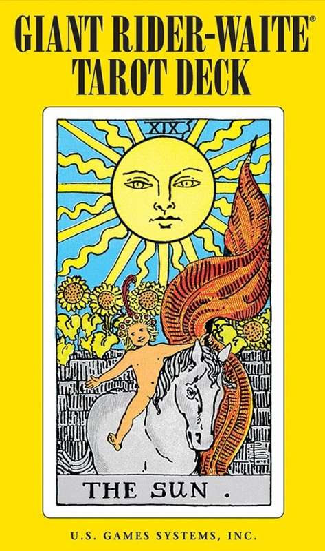 NEW - IN STOCK - Giant Rider-Waite® Tarot -- 78 Card Deck