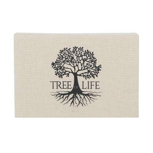 Tree of Life Canvas Jewellery Box