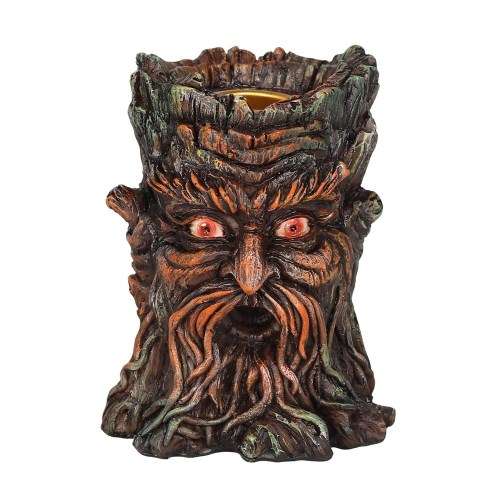 Small Green Man Backflow Incense Burner (backflow cones not included)