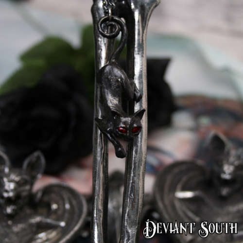 Alchemy Gothic P816 Cat Sith necklace