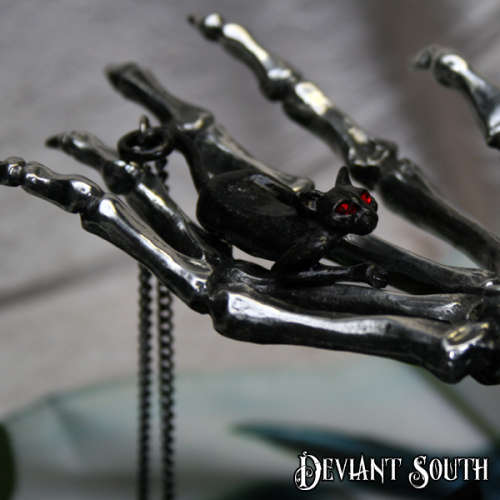 Alchemy Gothic P816 Cat Sith necklace