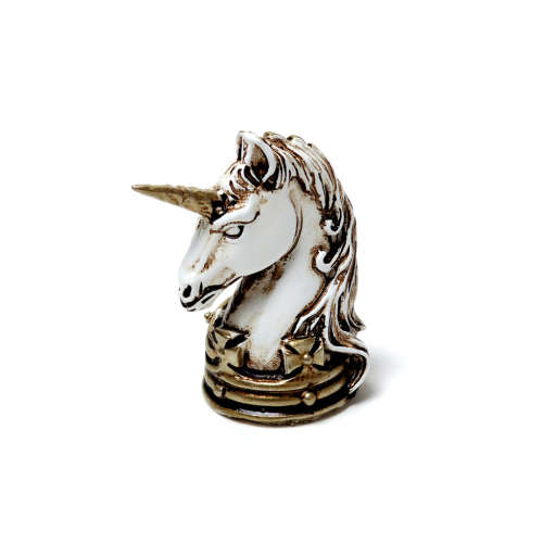 Alchemy Gothic VM2 Unicorn: Miniature resin ornament