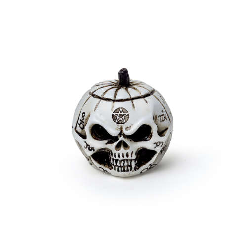 Alchemy Gothic VM10 Pumpkin Skull: Miniature resin ornament