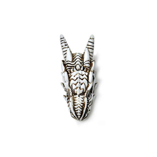 Alchemy Gothic VM9 Dragon Skull: Miniature resin ornament