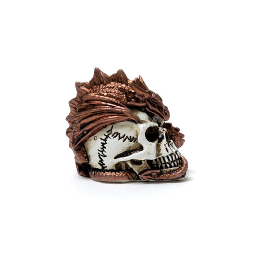 Alchemy Gothic VM4 Dragon Keepers Skull: Miniature resin ornament
