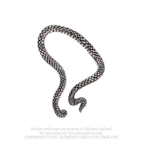 New Release! Alchemy Gothic E448 Serpentine Ear-wrap (left)