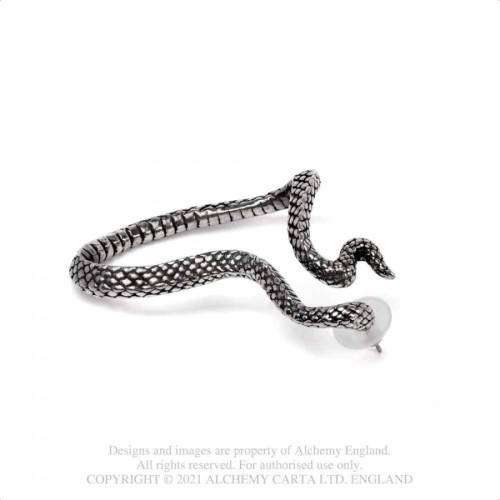 New Release! Alchemy Gothic E448 Serpentine Ear-wrap (left)