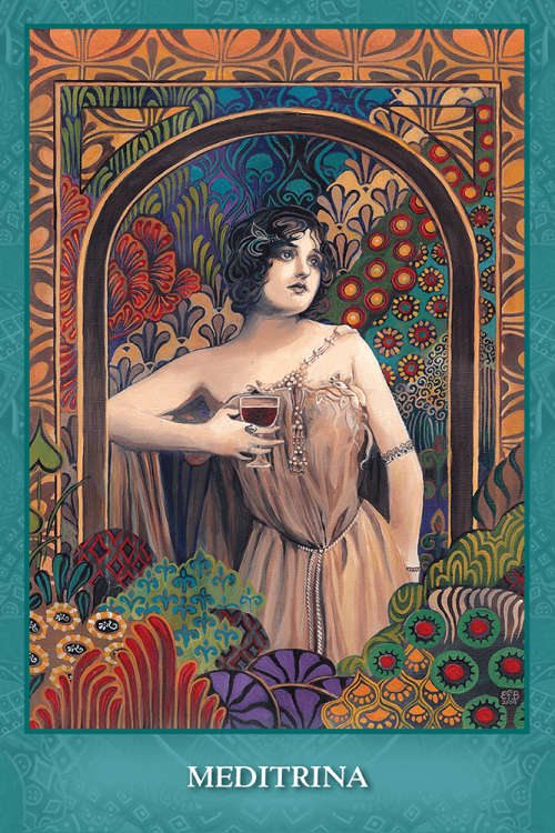 Mystic Sisters Oracle Deck (51-cards and 40-page booklet)