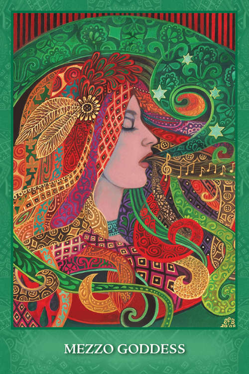 Mystic Sisters Oracle Deck (51-cards and 40-page booklet)