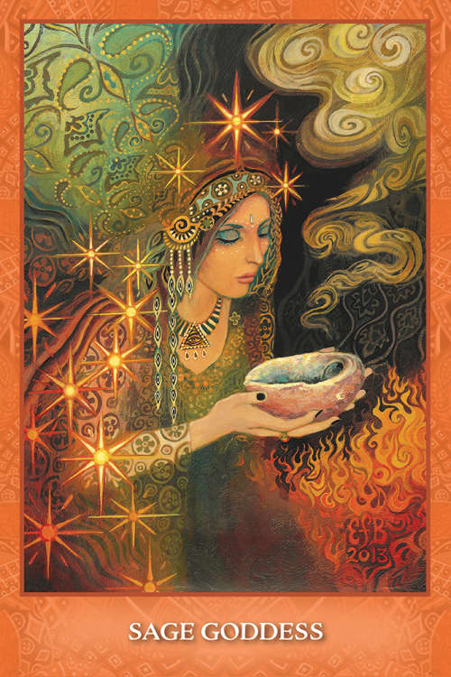 Mystic Sisters Oracle Deck (51-cards and 40-page booklet)