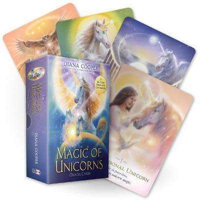 The Magic of Unicorns Oracle Cards : A 44-Card Deck and Guidebook by Diana Cooper