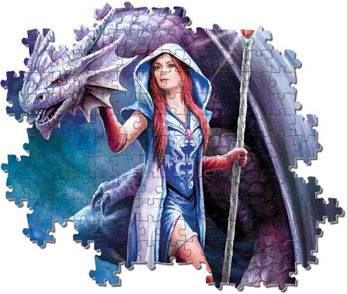 Anne Stokes Dragon Mage 1000 Piece Puzzle