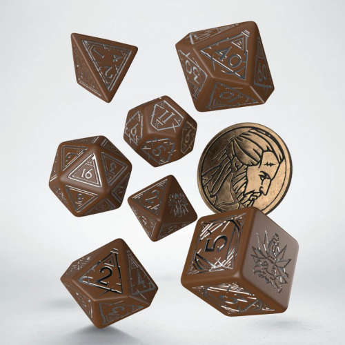 The Witcher Dice Set Geralt Roachs Companion