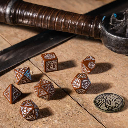 The Witcher Dice Set Geralt Roachs Companion