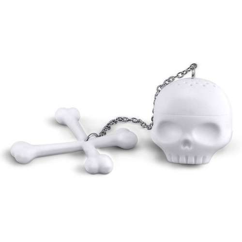 Silicone Skull and Bones Tea Infuser