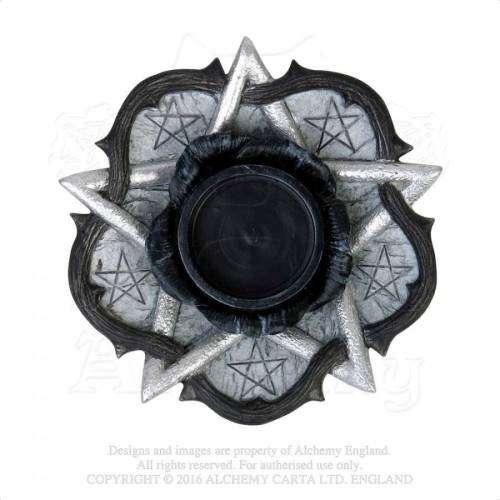 Alchemy Gothic V33 Rose Of Otrolanus T-Light Holder (candle not included)