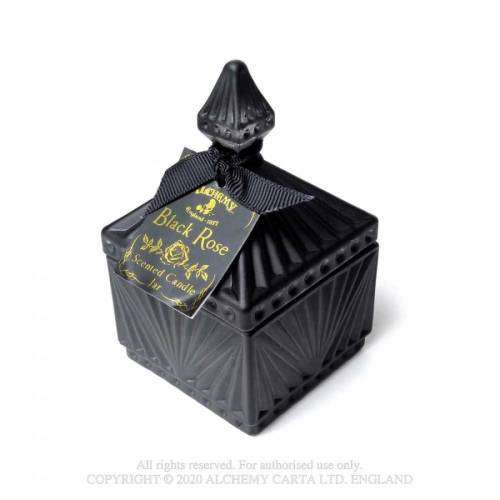 Alchemy Gothic SCJ3 Vintage Scented Candle Jar (Square)